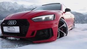 عملکرد خودرو Audi RS 5 در برف