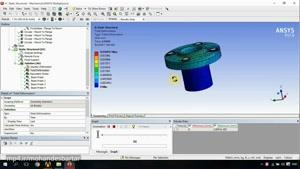 اتصال دو قطعه با Beam در نرم افزار Ansys Workbench