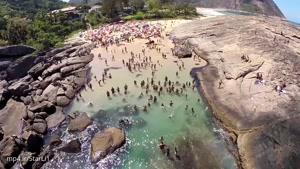 فیلم برداری هوایی از شهر زیبای ریو