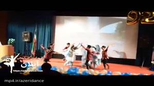 رقص شاد آذربایجانی کودکان در دانشگاه تهران