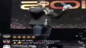 حسین تهی درحضور بزرگان موسیقی جهان جایزه اش در جشنواره