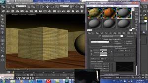 33- 3d max Training - سعید طوفانی - آموزش ساخت ماده استاندارد