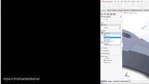 آموزش مدل سازی در نرم افزار سالیدورکس (جلسه چهارم)