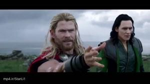 نبرد ثور و هِلا در فیلم "(Thor 3 (2017"