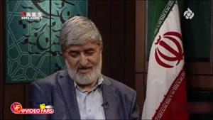 علی مطهری: مادرم توصیه می‌کند محاسنم را رنگ کنم اما مثل آقای روحانی دقیق و منظم نمی‌شود!