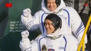 سه فضانورد به ایستگاه فضایی بین المللی رفتند