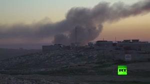 فیلم/جنگ نیروهای عراقی با داعش در غرب موصل