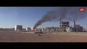 فیلم/تسلط ارتش سوریه بر شرکت گاز «حیان» در شرق حمص