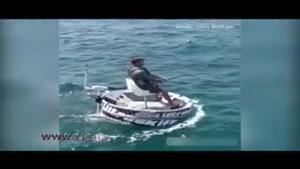 قایقی جالب برای ماهیگیران