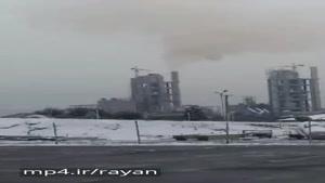 🎥 از آلوده کننده های هوای تهران شرکت سیمان تهران