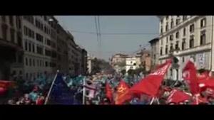 تظاهرات ضد اروپايي در رم 