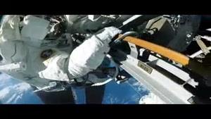 فیلم/ فیلمبرداری فضانوردان از ایستگاه فضایی