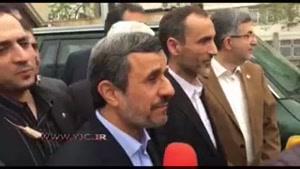 پاسخ احمدی نژاد به ثبت نام در انتخابات