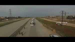 ورود اتوبوس‌های حامل اهالی «فوعه» و «کفریا» به حلب