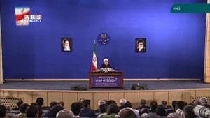 روحانی: هر جا حق یک ایرانی مورد تعرض قرار گیرد در حد توانم پیگیری می‌کنم