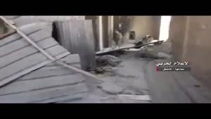 تونل‌های کشف شده تروریست‌ها در «القابون» دمشق