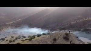 آتش سوزی در جنگل های کبیرکوه ایلام