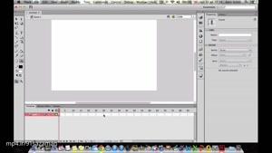 اموزش Adobe Flash CS6 - ساختن اولین انیمیشن- قسمت 5