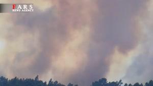 آتش‌سوزی عظیم جنگلی در پرتغال