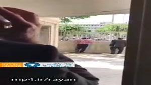 التهاب در خیابان بهارستان (مجلس شورای اسلامی) در پی تیراندازی افراد ناشناس