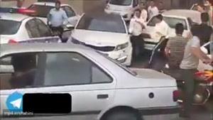 رانندگی جنون‌آمیز در خیابان‌های تهران با ۴ زخمی با ۱۵ تصادف!