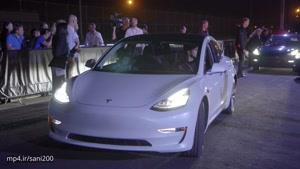 رانندگی با ماشین جدید 4k-Tesla 3