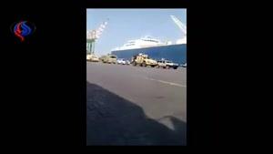 ورود نظامیان سعودی به شهر «عدن» در یمن