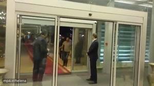 فیلم لحظه ورود موگرینی به فرودگاه امام (ره)
