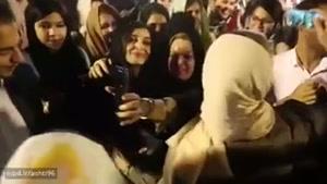 ساره بیات در جشن خانه سینما