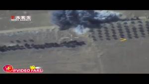 حملات هوایی روسیه به مقر داعش