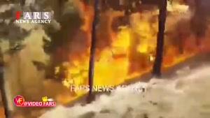 آتش‌سوزی جنگل‌های شرق گلستان