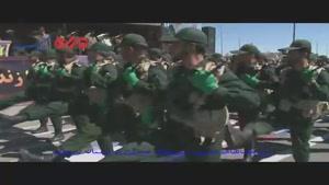رژه یگان‌های منتخب نیروهای مسلح استان سمنان برگزار شد