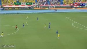 خلاصه بازی کلمبیا 1 - 1 برزیل