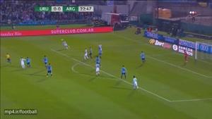 خلاصه بازی اوروگوئه 0 - 0 آرژانتین