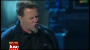 اجرای آهنگ Master Of Puppets از Metallica در سال 2009