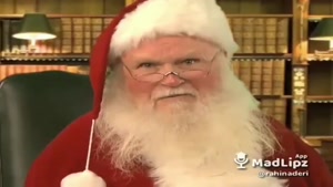 تبریک کریسمس به ایرانیان از زبان بابا نوئل