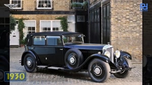 سیر تکاملی خودرو بنتلی Bentley  از سال 1921 - 2018