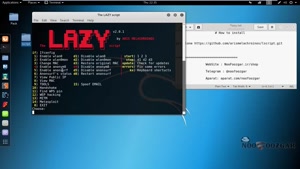 آموزش ابزار Lazy Script ودورزدن آنتی ویروس،تست نفوذ شبکه