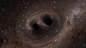 ادغام دو سیاه چاله در یکدیگر