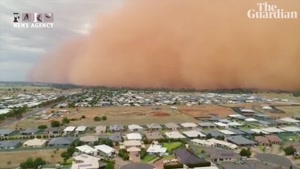 طوفان شن در استرالیا