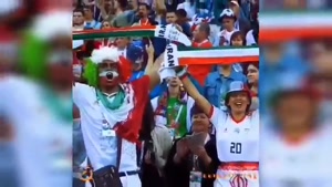 ویدئویی زیبا از شادی هواداران تیم ملی ایران در مقابل تیم یمن