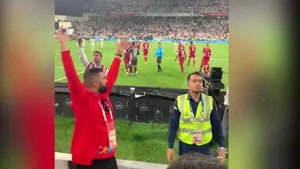 واکنش هواداران خشمگین اماراتی بعد از گل دوم قطر