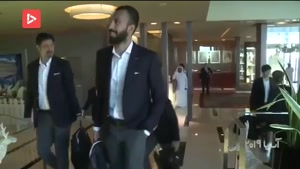 تیم ملی فوتبال ایران در هتل خود در امارات  مستقر شد 