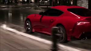 تیزری زیبا از خودرو تویوتا سوپرا 2020
