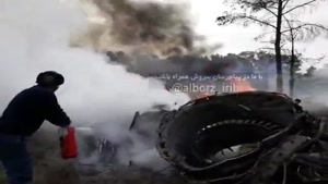 فوری : سقوط هواپیمای بوئینگ ۷۰۷ در فرودگاه فتح