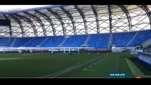 وضعیت چمن ورزشگاه آل‌مکتوم میزبان بازی ایران-عراق