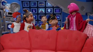 انیمیشن آموزش زبان انگلیسی Lazy town قسمت پنجاه و شش