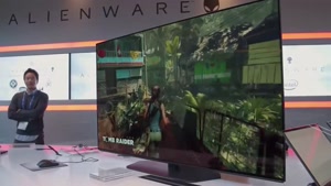 معرفی جدید ترین مانیتور Alienware 55 OLED در نمایشگاه CES 2019