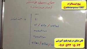 آموزش مکالمه اسپانیایی، لغات اسپانیایی، گرامراسپانیایی 