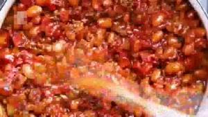 طرز تهیه خوراک لوبیا با پنیر و خامه